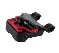 Kueohse Calibrador de Asiento de Bicicleta, Calibrador de Sillín de Manillar de Bicicleta, Herramienta Indicadora de Alineación de Bicicleta con Carga USB A