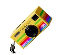 Kueohse Cámara de con Forma de Pulgar, Cámara de Bolsillo, Mini Cámara de Acción, Colgante Retro para Mochila, Grabadora de Video 1080P.