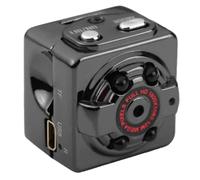 Kueohse Cámara Deportiva para Exteriores con Carga USB de 1080p, Cámara Pequeña Sq8, Mini Videocámara Infrarroja Portátil.