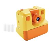 Kueohse Cámara instantánea para niños, cámara de impresión, cámara digital HD 1080P, papel fotográfico, cámara de juguete para niños, para cumpleaños, Navidad, regalo, fácil instalación, fácil de usar