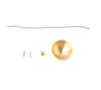 Kueohse Campana Doppleamine de 32 mm Accesorios para Campanas Accesorios para Campanas de Refrigerador Timbre de Puerta de Madera de Estilo JaponéS