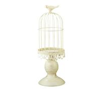 Kueohse Candelabro de Jaula de PáJaros Vintage, Accesorios de DecoracióN de Mesa de Boda, DecoracióN de Boda, Candelabro de Hierro y Metal, S