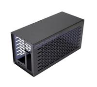 Kueohse Carcasa ATX TH3P4G3 para GPU Compatible con TH3P4G3, Compatible con Portátiles, Tarjeta Gráfica y Fuente de Alimentación ATX.