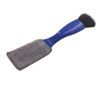 Kueohse Cepillo de Doble Cabezal para Guitarra, Limpieza de Diapasones y Cuerdas, Cepillo para Eliminar el Polvo, Accesorios para Instrumentos Musicales.