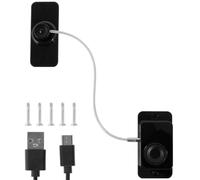 Kueohse Cerradura de Refrigerador con Huella Dactilar, Cerradura de Seguridad para Refrigerador, Cerradura Inteligente para Gabinetes, Cajones, Lavavajillas, Inodoros y Gabinetes