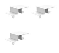 Kueohse Cerradura Superior Ajustable de Seguridad para Niños 3X, Cerradura Metálica A Prueba de Niños para Puertas Interiores, Exteriores y Puertas Francesas, Color