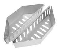 Kueohse Cesta de carbón vegetal Char-Basket Soporte para virutas de madera para barbacoa al aire libre, soporte para briquetas de carbón vegetal resistente al