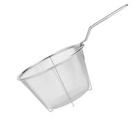 Kueohse Cesta de Plegable para Freír, Cesta para Freír Plegable de 7 Pulgadas con Asa para Freír y Presentar Alimentos