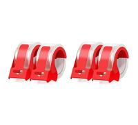 Kueohse Cintas de Embalaje de 4 Rollos con 4 Dispensadores Recargables, Cinta de Embalaje de Alta Resistencia de 1.88 Pulgadas X 55 Yardas, Cinta Adhesiva para Embalaje.