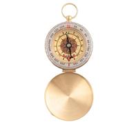 Kueohse Clásico latón amarillo con aspecto de reloj de bolsillo