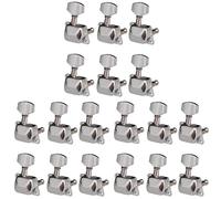 Kueohse Clavijas de AfinacióN de Guitarra Semicerrada 18R, Sintonizadores, Cabezal de MáQuina, Pieza de Guitarra EléCtrica, Reemplazo, Accesorios para Instrumentos Musicales