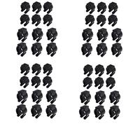 Kueohse Clips de Almacenamiento de 48 Piezas de Caña de Pescar Regular Rack 2 Style y 24 Pcs. Cada Estilo: Grande para la Manija de Sujeción, Pequeño para la