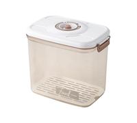 Kueohse Cocina de Gran Capacidad de Almacenamiento de Alimentos Contenedor de Preservación Al Vacío Caja Sellada Caja de Almacenamiento de Grano Diverso 4.6L