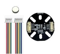 Kueohse Codificador Magnético MT6701 de 14 bits de Alta Precisión IIC+AB1024 Compatible con Comunicación IIC//PWM/da para Motores Sin Escobillas.
