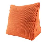 Kueohse CojíN de Respaldo de Lectura de Color SóLido Almohada de CuñA Almohadilla de Espalda Gruesa de Gruesa
