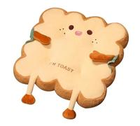 Kueohse Cojines de Asiento Súper Lindos, Cojines de Asiento Antideslizantes Cuadrados y Redondos de Felpa, Uso en la Oficina y el Hogar como Regalos para Amigos A