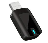 Kueohse Compatible con Wifi6, adaptador, Carplay, Android Auto Box Dongle para conexión con cable e inalámbrica, adecuado para la mayoría de los coches, USB-A, Plug & Play