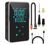 Kueohse Compresor de Aire PortáTil Btire Inflator, Inflador de NeumáTicos InaláMbrico de 150 PSI, Bomba de Aire InaláMbrica Recargable para AutomóVil, Motocicleta