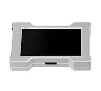 Kueohse Concentrador USB para Juegos: 2 A 3 Puertos, 8 KHz, Alimentación Independiente, con Pantalla, Ideal para Entornos Gaming, Configuración de Escritorio, Color Plateado.