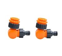 Kueohse Conector de Manguera de Jardín, Adaptador de Grifo, Manguera de Riego de Conexión Rápida 2 Piezas