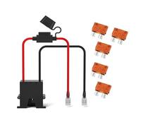 Kueohse Conector de Mazo de Cables para Batería SLA de 12 Voltios de Power Wheel, con 5 Fusibles de 40 A, También para Baterías con Terminales F2