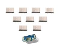Kueohse Conector USB Tipo C Hembra de 5 Pines. Reemplazar por Adaptador SMT Hembra Micro-USB de 5 Pines.