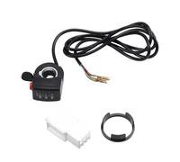 Kueohse Conjunto de Acelerador de Pulgar Giratorio con Control de Velocidad de 36 V para Bicicleta Eléctrica. Conjunto de Acelerador de Pulgar para Bicicleta Eléctrica.