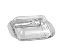 Kueohse Contenedor de Mantequilla - Contenedor de Almacenamiento de Mantequilla para Refrigerador Caja de Almacenamiento de Mantequilla, Caja de Mantequilla de Metal con Tapa