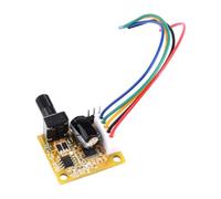Kueohse Controlador de Motor Sin Escobillas TrifáSico BLDC DC5V-15V 2A 15W DC Controlador de Velocidad del Motor MóDulo de Placa Sin Sensor Fuente de AlimentacióN