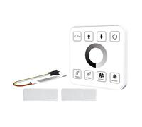 Kueohse Controlador de Tira de Luces LED con Panel Táctil de 8 Teclas, Controlador Inalámbrico, Control de Píxeles de Reflujo para Lámparas de Cinta de Carreras de Caballos, B