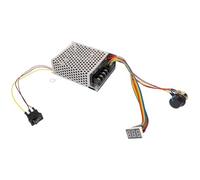 Kueohse Controlador de Velocidad de Motor CC Cepillado PWM de 10-55 V, 12 V, 24 V, 36 V, 48 V, 60 A, 15 KHZ, con Pantalla LED y Freno Delantero