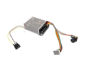 Kueohse Controlador de Velocidad de Motor CC Cepillado PWM de 10-55 V, 12 V, 24 V, 36 V, 48 V, 60 A, 15 KHZ, con Pantalla LED y Freno Delantero
