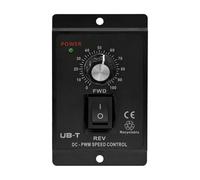 Kueohse Controlador de Velocidad de Motor de CC con Escobillas, PWM, 12-60 V, 20 A. Ideal para Motores de CC con Escobillas.