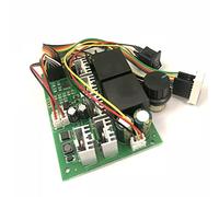 Kueohse Controlador de Velocidad del Motor de CC PWM CC 10-55 V Pantalla LED Digital 0-100% MóDulo de Accionamiento Ajustable Entrada 40 a 12 V 24 V 36 V 48 V