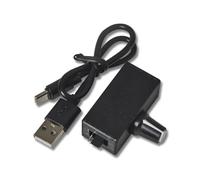 Kueohse Controlador de Velocidad PWM Controlador de Velocidad de Ventilador de Fuente de Alimentación USB Tipo C Refrigeración por Agua DIY para Ventilador/Bomba 12 V de 4 Cables
