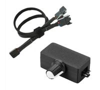 Kueohse Controlador de Velocidad PWM de 5 V y 4, Regulador de Ventilador PWM, Regulador PWM, Fuente de Alimentación USB TIPO C, Enfriador DIY con Cable Adaptador 1 A 2