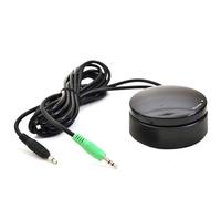 Kueohse Controlador de Volumen de Audio con Cable. Control de Volumen de SeñAl Auxiliar de 3,5 mm Mediante Ajuste de Cable para Altavoces y Amplificadores.