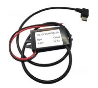 Kueohse Convertidor DC de 8-90V A 5V 5A 25W, Tipo C, Micro USB, Fuente de Alimentación para Carga de Teléfonos Móviles. Convertidor DC de 5V 5A 25W para Teléfonos Móviles.