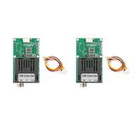 Kueohse Convertidor de Fibra 2X Modo Único Fibra Única FC/UPC TX 1310nm 1 Canal Video+UART y TTL SBUS A Controlador Óptico 0-20km