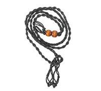 Kueohse CordóN de Collar Sostenedor de Piedra VacíO, CordóN de Collar para Cristales, Sostenedor de Piedra Colgante Sostenedor de Collar Ajustable Colgante