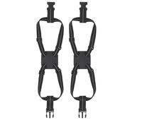 Kueohse Correas de Equipaje, Cuerdas Elásticas para Maletas, Agregue una Bolsa, Bolsa de Viaje, Cinturón Elástico para Equipaje, Bolsa de Transporte (Paquete de 2)