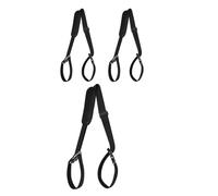 Kueohse Correas de Transporte Ajustables para Sillas de Camping y Playa, Resistentes y Ligeras, con Correa de Hombro Acolchada (Paquete de 3)