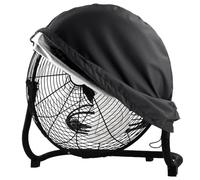 Kueohse Cubierta de ventilador industrial, cubierta impermeable y resistente al polvo, cubierta de ventilador de suelo resistente para exteriores, cubierta de ventilador eléctrico duradera para