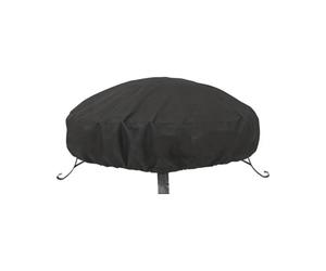 Kueohse Cubierta para Fogata, Cubierta Antipolvo, Impermeable, Resistente, Resistente Al y A la Parrilla para Protección Al Aire Libre, 122 X 46 cm