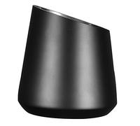 Kueohse Cubo de Hielo de Acero Inoxidable Cubo de ChampáN Bar KTV Cubo de Hielo Cubo de Cerveza para el Hogar Adornos Decorativos, Negro