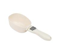 Kueohse Cuchara Medidora para Mascotas, Herramienta de Pesaje Electrónica, Cuchara Medidora para Alimentación de Perros y Gatos, Balanza de Cocina con Pantalla Digital