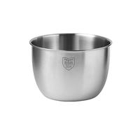 Kueohse Cuenco Mezclador de Acero Inoxidable 304 de Cocina, Cuenco Mezclador de Cocina de Diseño Profundo para Cocinar, Hornear, Pastel, Ensalada, 2800 Ml