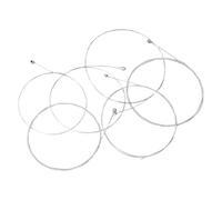 Kueohse Cuerda de Guitarra Eléctrica E203 Juego de Cuerdas de Guitarra Eléctrica A Prueba de Óxido 6 Cuerdas de Guitarra Eléctrica de 1 A 6 Cuerdas