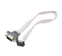 Kueohse DB9 RS232 una 10 Pines Adaptador del Conector del Cable de Cinta