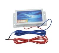 Kueohse de descalcificador electrónico que reduce la cal, el óxido y los minerales. Sin productos químicos, fácil instalación, enchufe de la UE